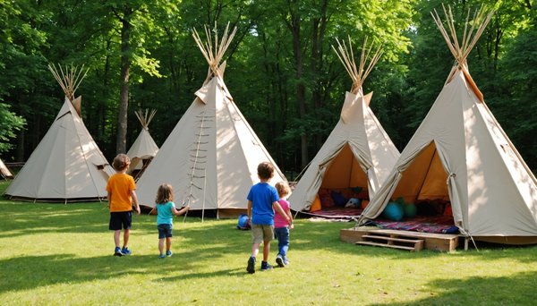 Découvrez les tipis enchantés pour l'imaginaire des enfants